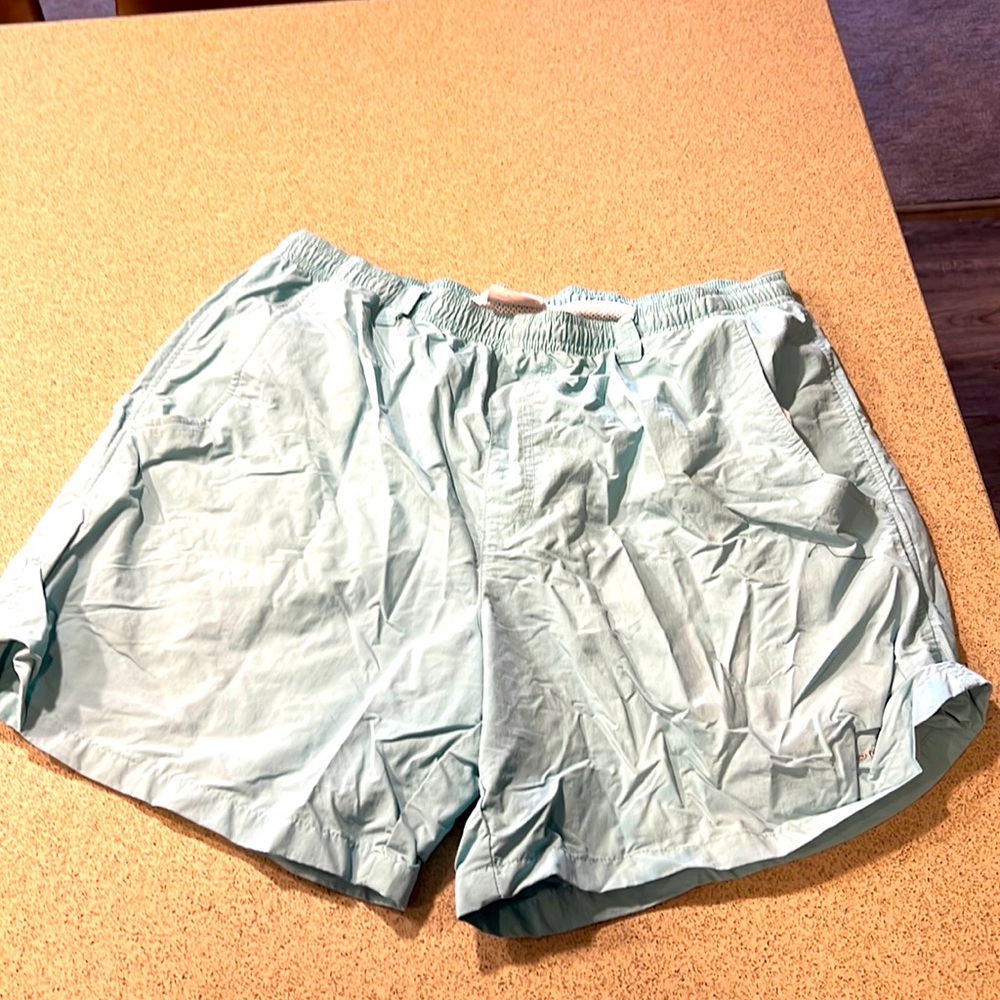 Mens swim suit with fish net inside